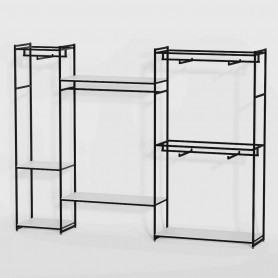 Стеллаж Лофт для одежды ИМАТО-2208б