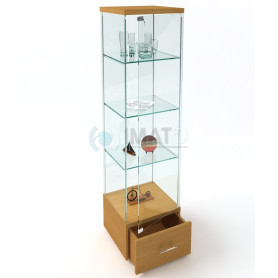 Стеклянная витрина  на подиуме "ВК-450"