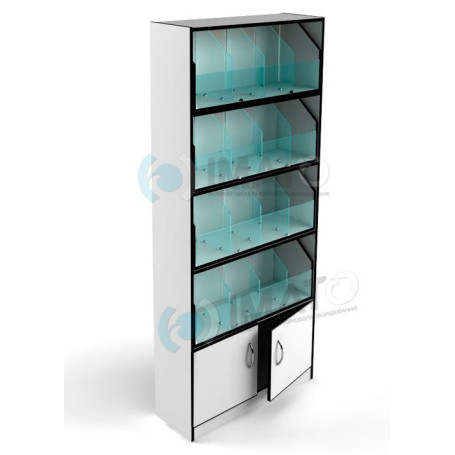 Ст-10 с распашными дверями Д-3  на 1 нижнюю полку и конфетницами