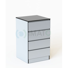 Арми -2 Прилавок глухой с полками