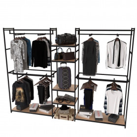 Стеллаж для одежды ЛОФТ